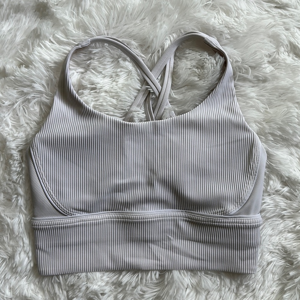 Lululemon Energy Bra Long Line Rib